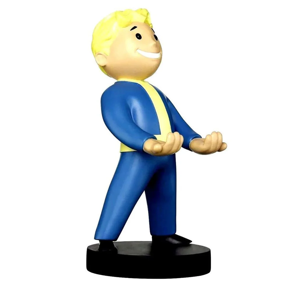 Fallout Collectible Vault Boy 76 8 Inch Cable Guy Controller and Smartphone Stand Image 1