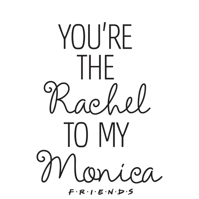 Friends You're The Rachel Men's T-Shirt - White