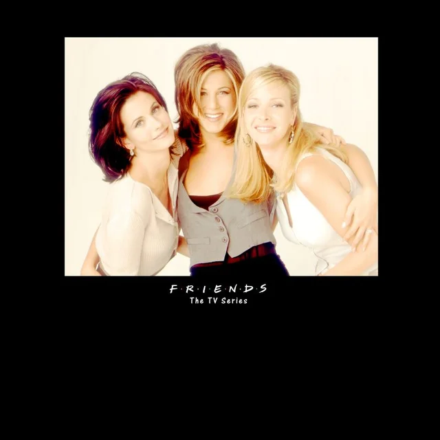 Friends Girls Men's T-Shirt - Black