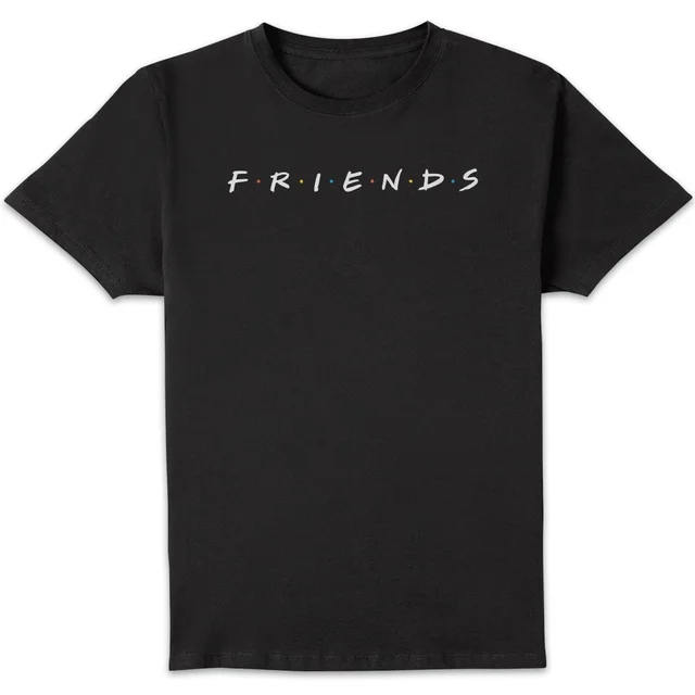 Friends Logo Men's T-Shirt - Black