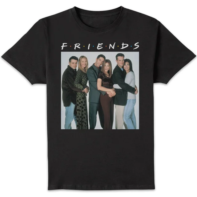 Friends Group Shot Men's T-Shirt - Black