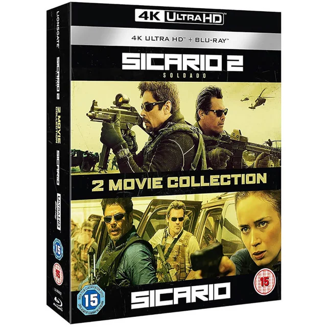 Sicario / Sicario 2: Soldado - 4K Ultra HD