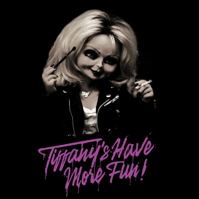 Chucky Tiffanys Have More Fun Men's T-Shirt - Black