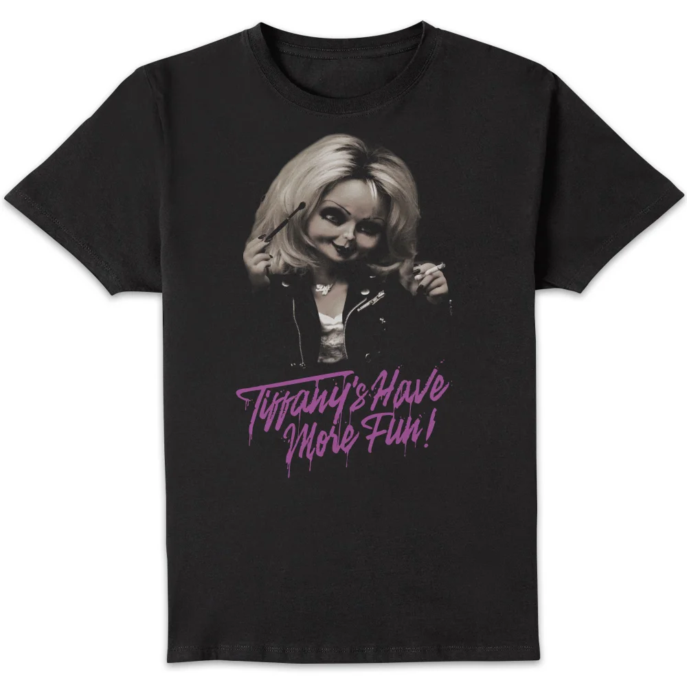 Chucky Tiffanys Have More Fun Men's T-Shirt - Black - S Image 1