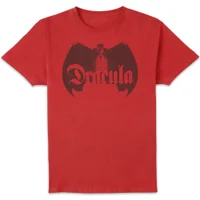 Universal Monsters Dracula Crest Men's T-Shirt - Red