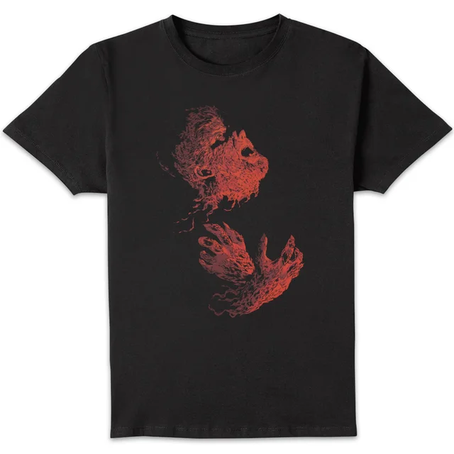 Universal Monsters The Wolfman Illustrated Men's T-Shirt - Black