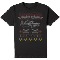 Back To The Future Back In Time for Christmas Men's T-Shirt - Black