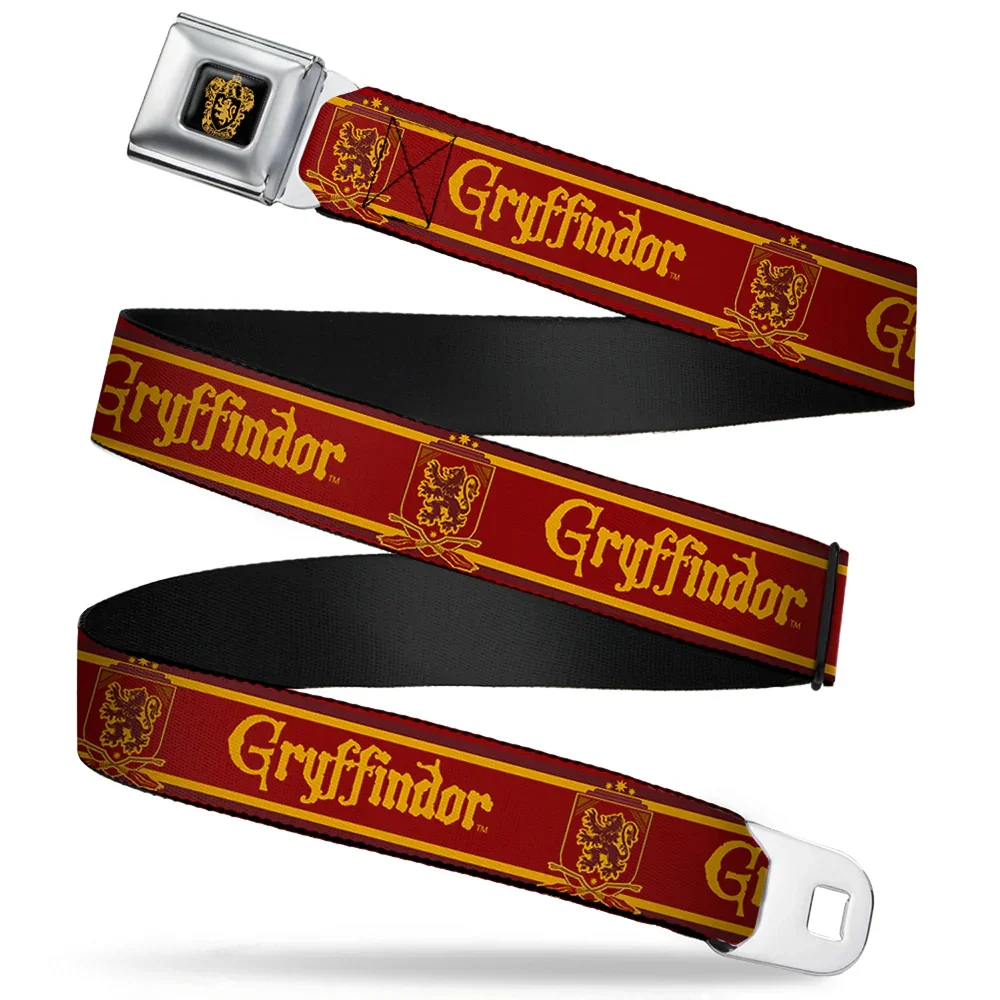 Buckle-Down Harry Potter Gryffindor Seatbelt Belt - Multi Image 1
