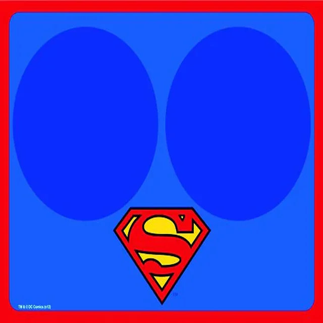 Buckle-Down DC Comics Superman Bowl Placemat - Blue