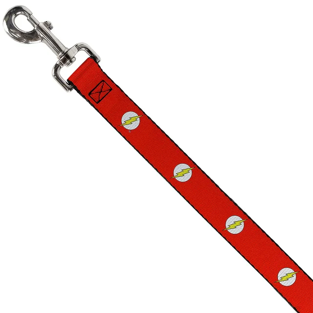 Buckle-Down DC Comics The Flash Logo Dog Leash - Multi