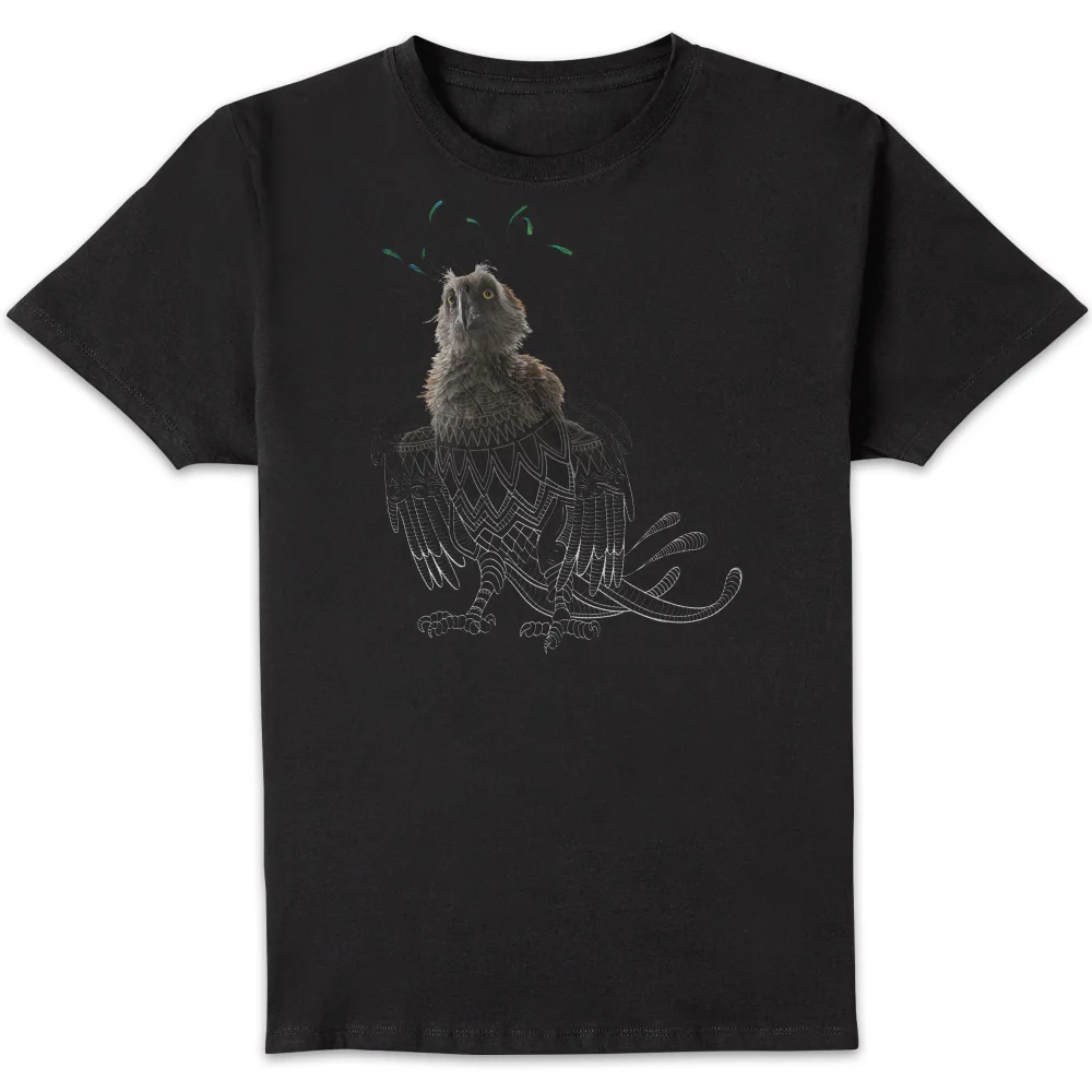 Fantastic Beasts Tribal Augurey Men's T-Shirt - Black - S Image 1