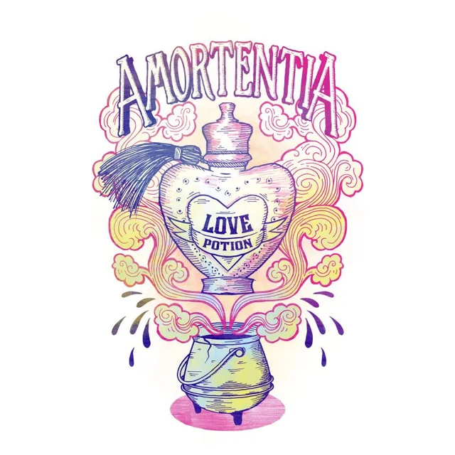 Harry Potter Amorentia Love Potion Men's T-Shirt - White