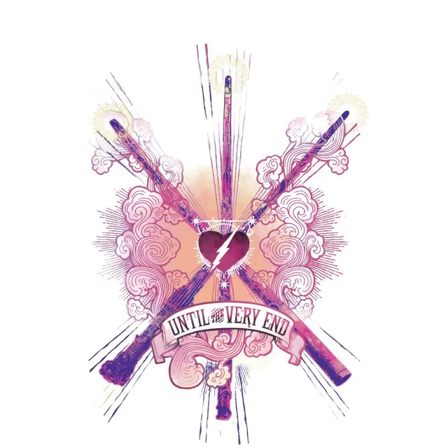 Harry Potter Until The Very End Men's T-Shirt - White