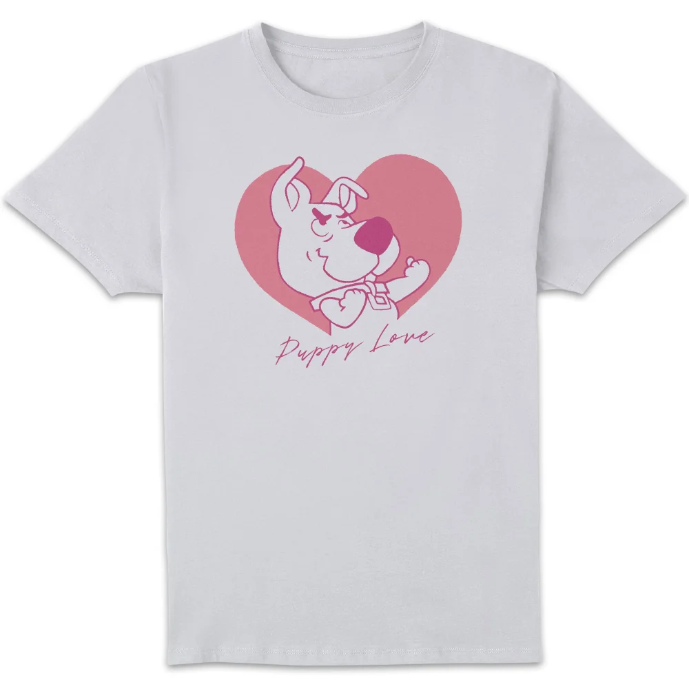 Scooby Doo Puppy Love Men's T-Shirt - White - S Image 1