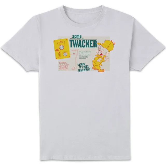 Looney Tunes ACME Twacker Men's T-Shirt - White