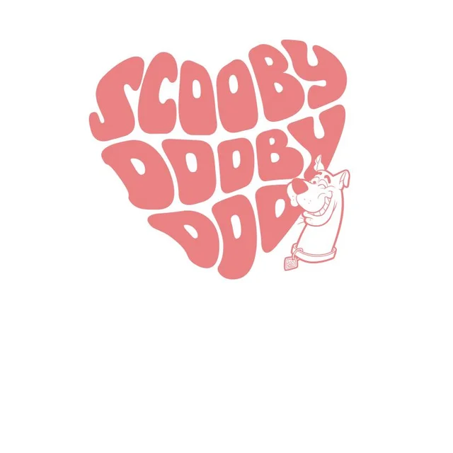 Scooby Doo I Ruv You Men's T-Shirt - White