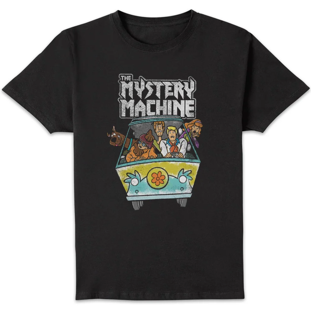Scooby Doo Mystery Machine Heavy Metal Men's T-Shirt - Black - S Image 1