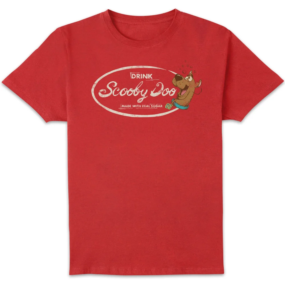 Scooby Doo Cola Men's T-Shirt - Red - S Image 1