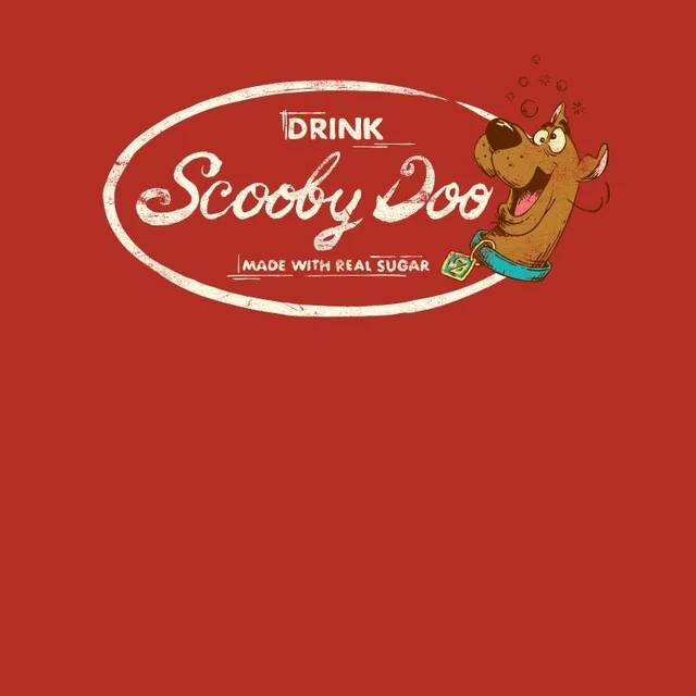 Scooby Doo Cola Men's T-Shirt - Red