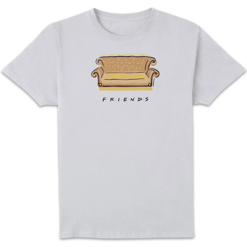 Friends Couch Men's T-Shirt - White - S Image 1