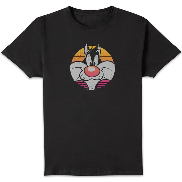 Looney Tunes Kaboom Collection Classic Sylvester Men's T-Shirt - Black