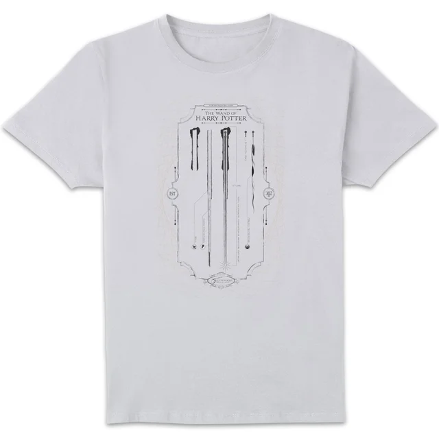 Harry Potter Wand Of Harry Potter Men's T-Shirt - White