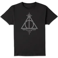 Harry Potter Deathly Hallows Men's T-Shirt - Black