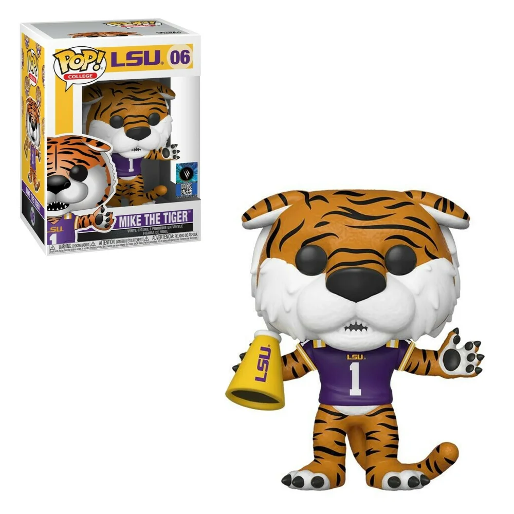 LSU Mike the Tiger Pop! Vinyl Figure Image 1