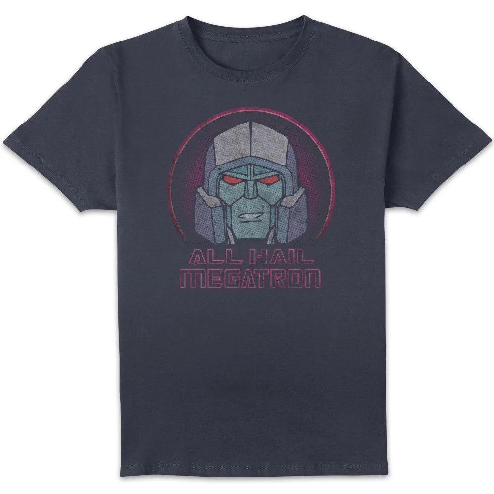 Transformers All Hail Megatron Men's T-Shirt - Navy - S Image 1