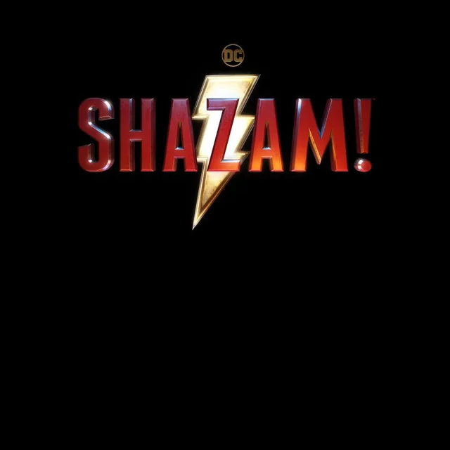 Shazam Logo Men's T-Shirt - Black