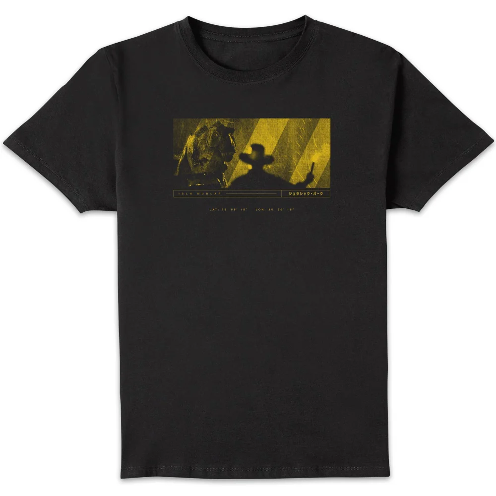 Jurassic Park Primal Isla Nublar T-Shirt - Black - S Image 1