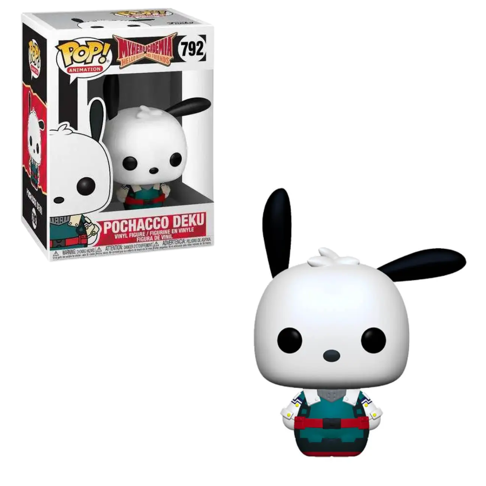Sanrio/My Hero Academia Pochacco-Deku Pop! Vinyl Figure Image 1