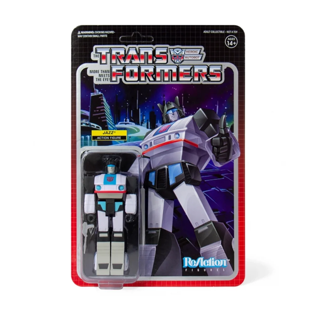 Super7 Transformers ReAction Figure - Jazz Image 1
