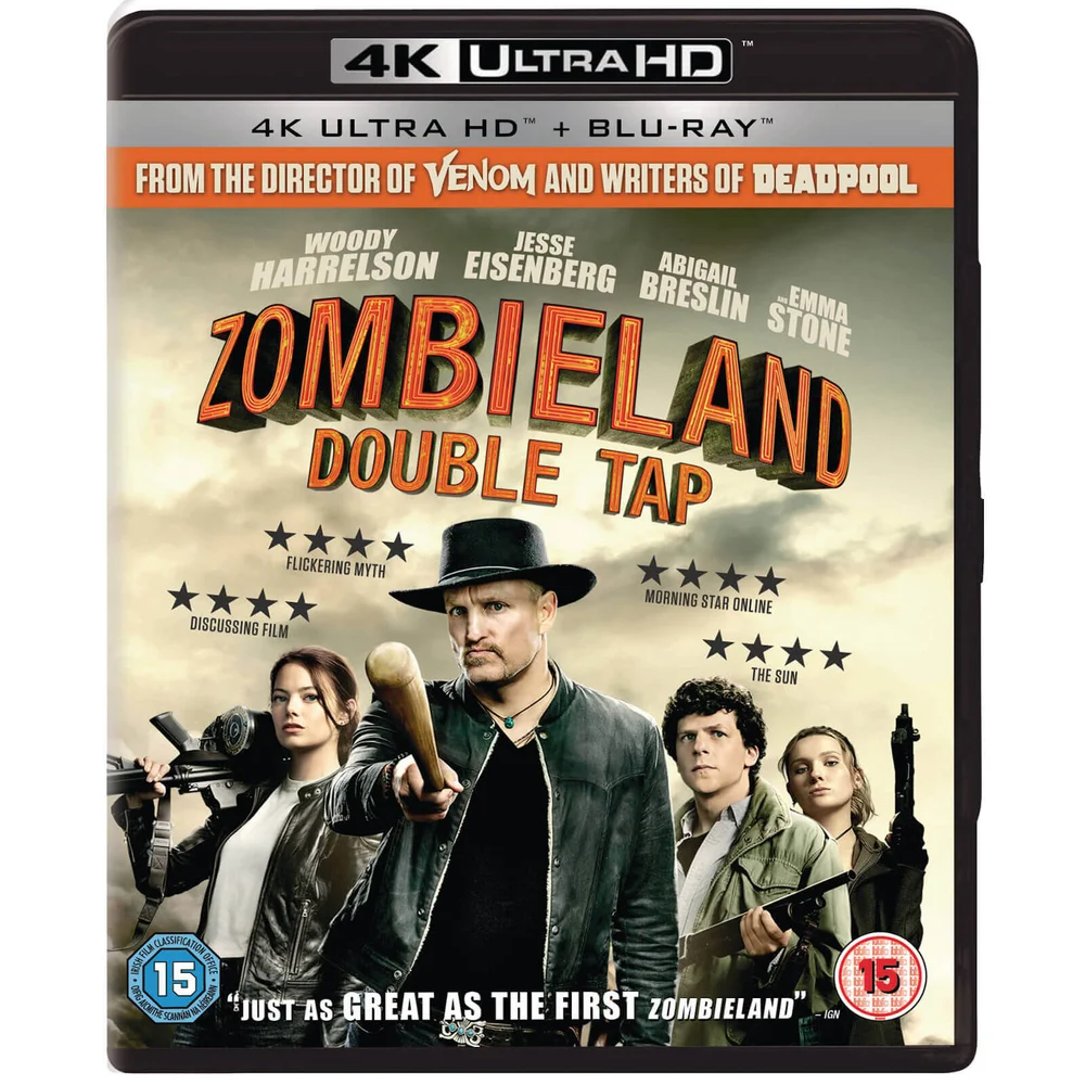 Zombieland: Double Tap - 4K Ultra HD (Includes Blu-ray) Image 1