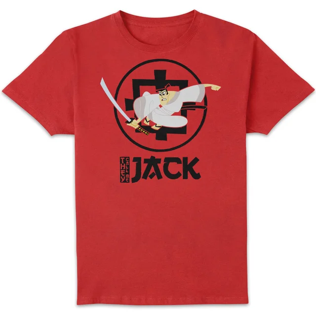 Samurai Jack They Call Me Jack Men's T-Shirt - Red