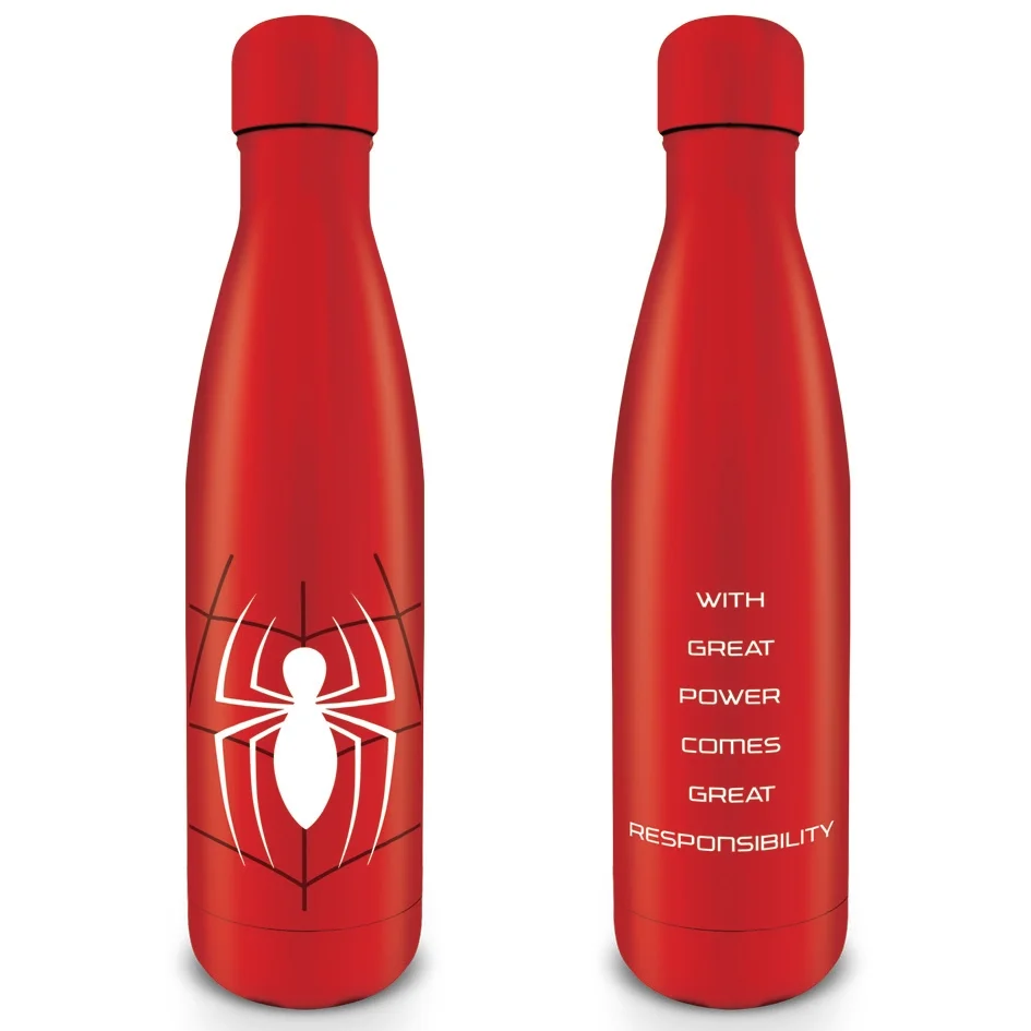 Marvel Spider-Man Torso Metal Drink Bottle Image 1
