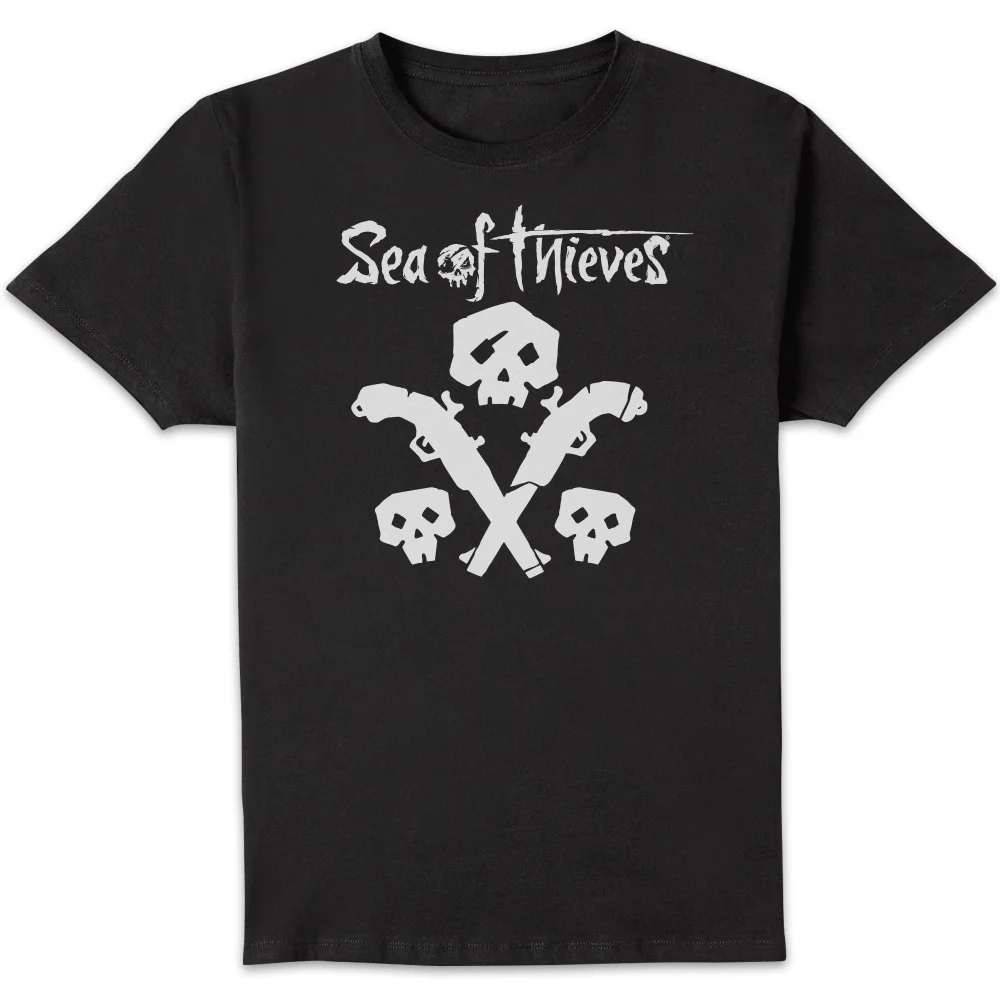 Sea Of Thieves Pistols Unisex T-Shirt - Black - S Image 1