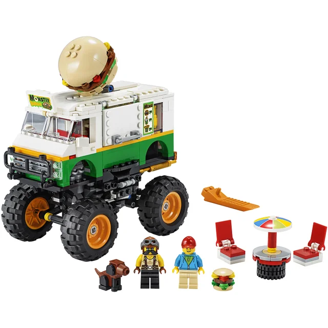 LEGO Creator: 3in1 Monster Burger Truck Building Set (31104)