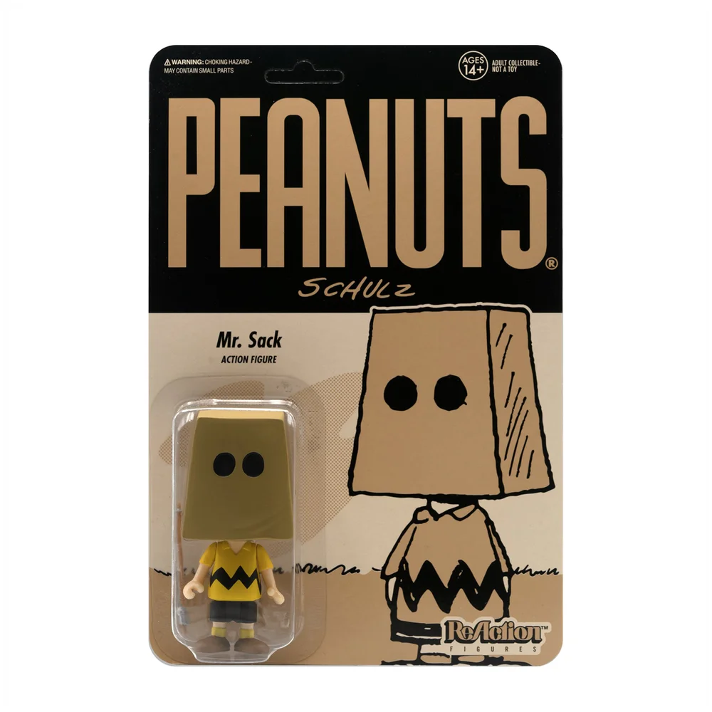 Super7 Peanuts ReAction Figure - Mr. Sack Image 1