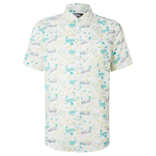 Limited Edition Back to the Future Ditsy Print Shirt - Zavvi Exclusive