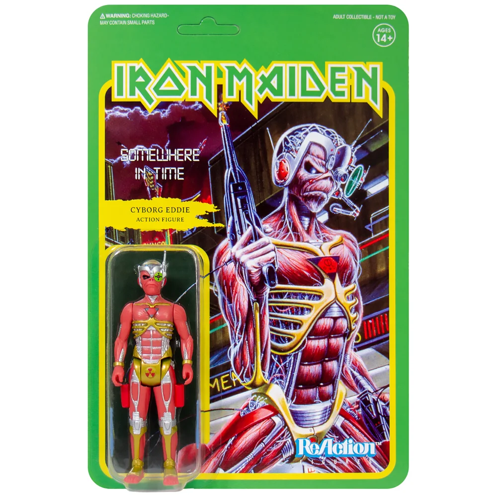 Super7 Iron Maiden ReAction Figure - Somewhere In Time Image 1
