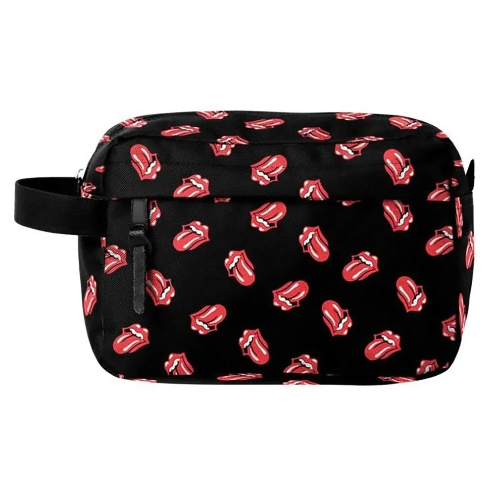 Rocksax The Rolling Stones Classic All-Over Tongue Wash Bag Image 1