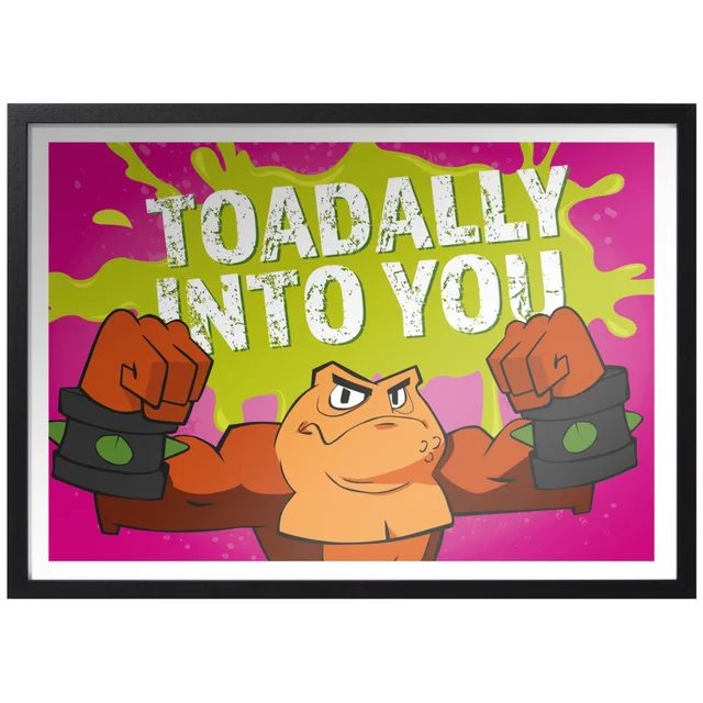 Battletoads Toadally Into You Art Print Giclee Art Print