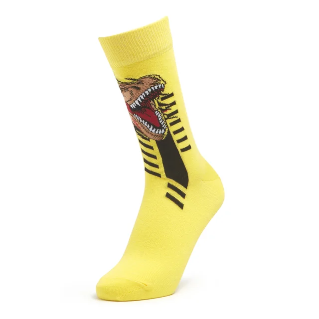 Men's Jurassic World Socks - Yellow