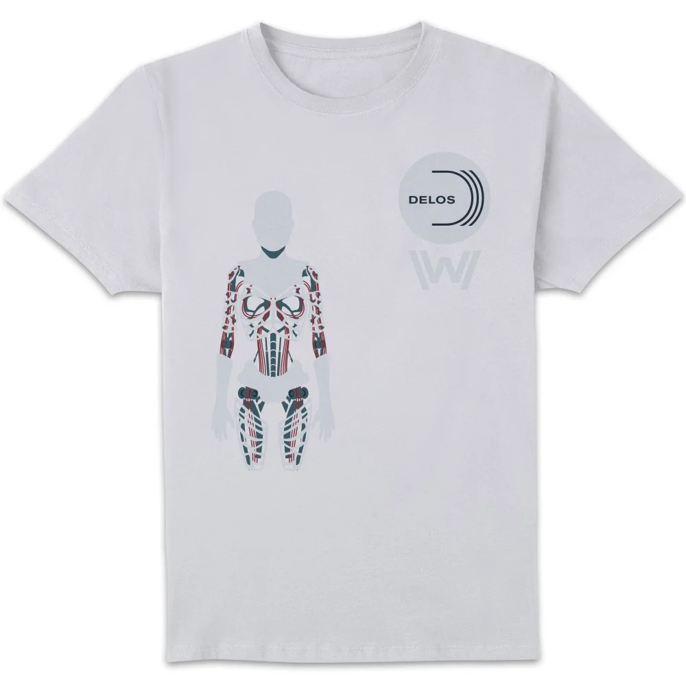 Westworld Delos Host Men's T-Shirt - White - S Image 1
