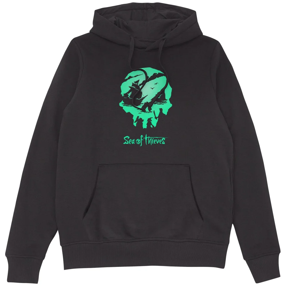 Sea Of Thieves 2nd Anniversary Logo Unisex Hoodie - Black - S Image 1