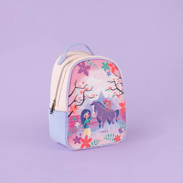 Loungefly Disney Mulan & Friends Canvas-Faced Mini Backpack - VeryNeko Exclusive