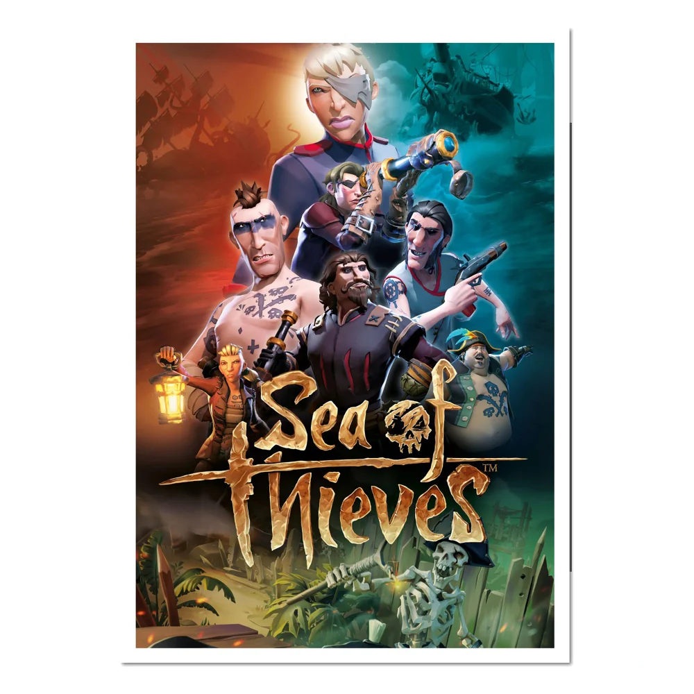 Sea Of Thieves Giclee Art Print - A4 - Print Only Image 1