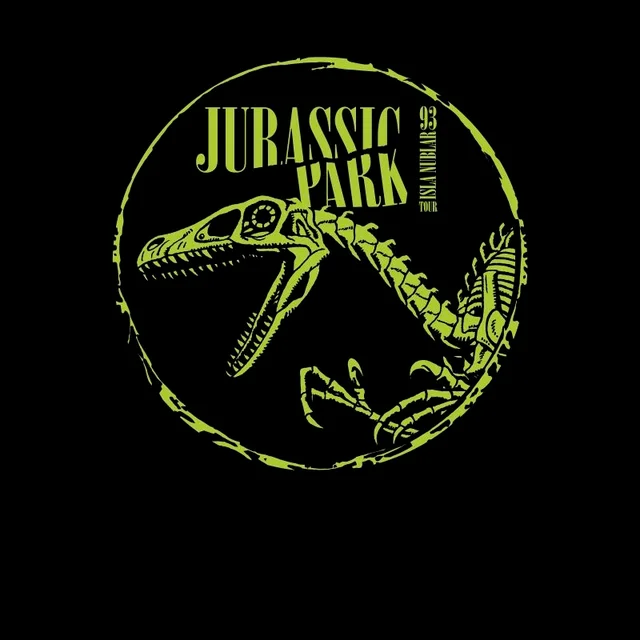 Jurassic Park Skell Unisex T-Shirt - Black