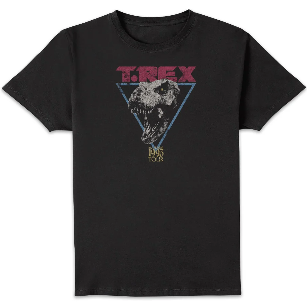 Jurassic Park TREX Men's T-Shirt - Black - S Image 1